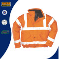 Chaqueta impermeable anaranjada del bombardero del Vis